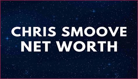 Chris Smoove Net Worth & Earnings (2024)