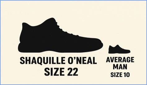 Discover Shaq's Gigantic Shoe Size